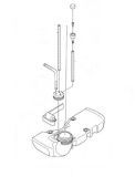 Husqvarna 122LD, T25 Benzintank